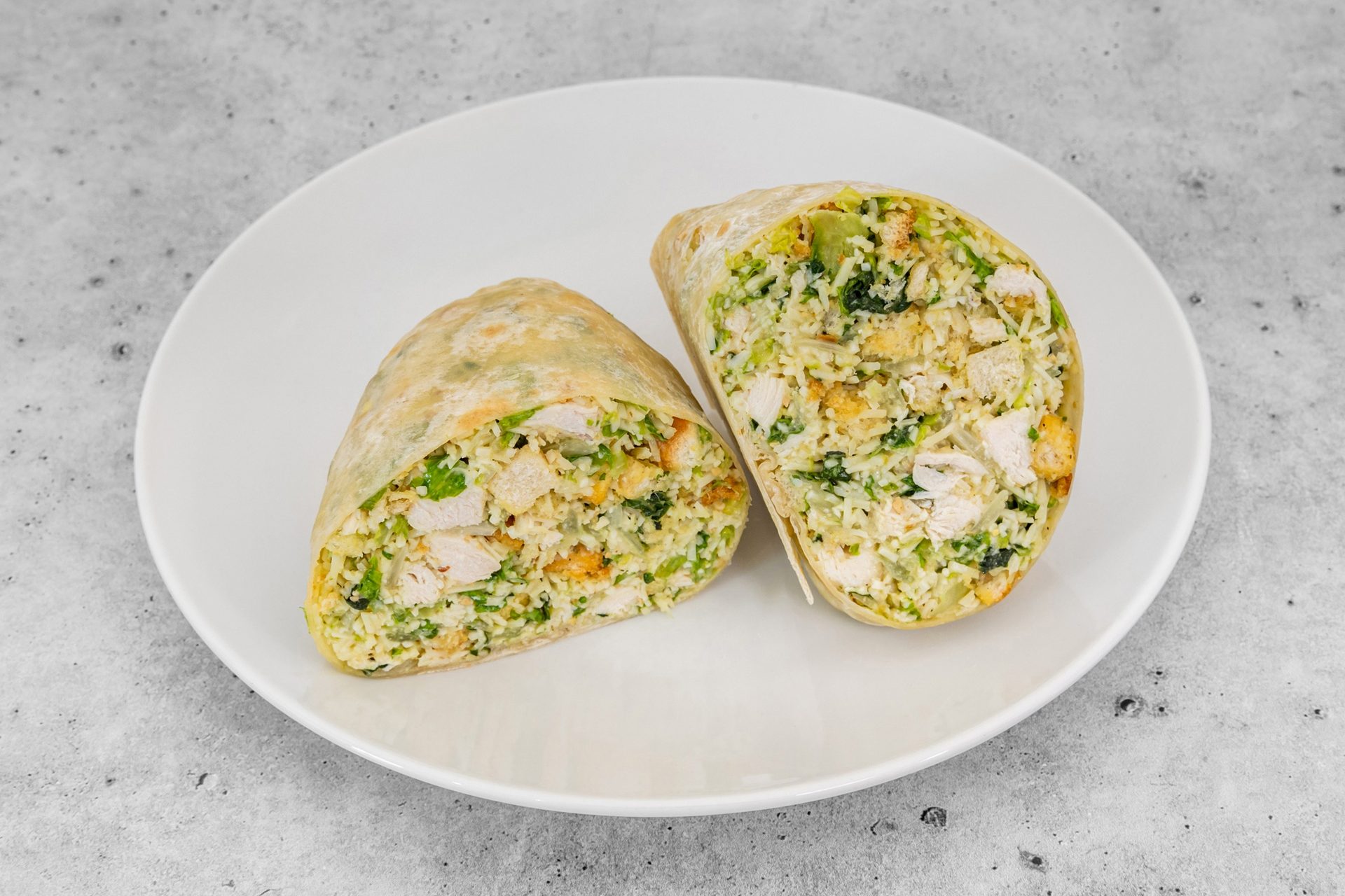 The Chicken Caesar Salad Wrap