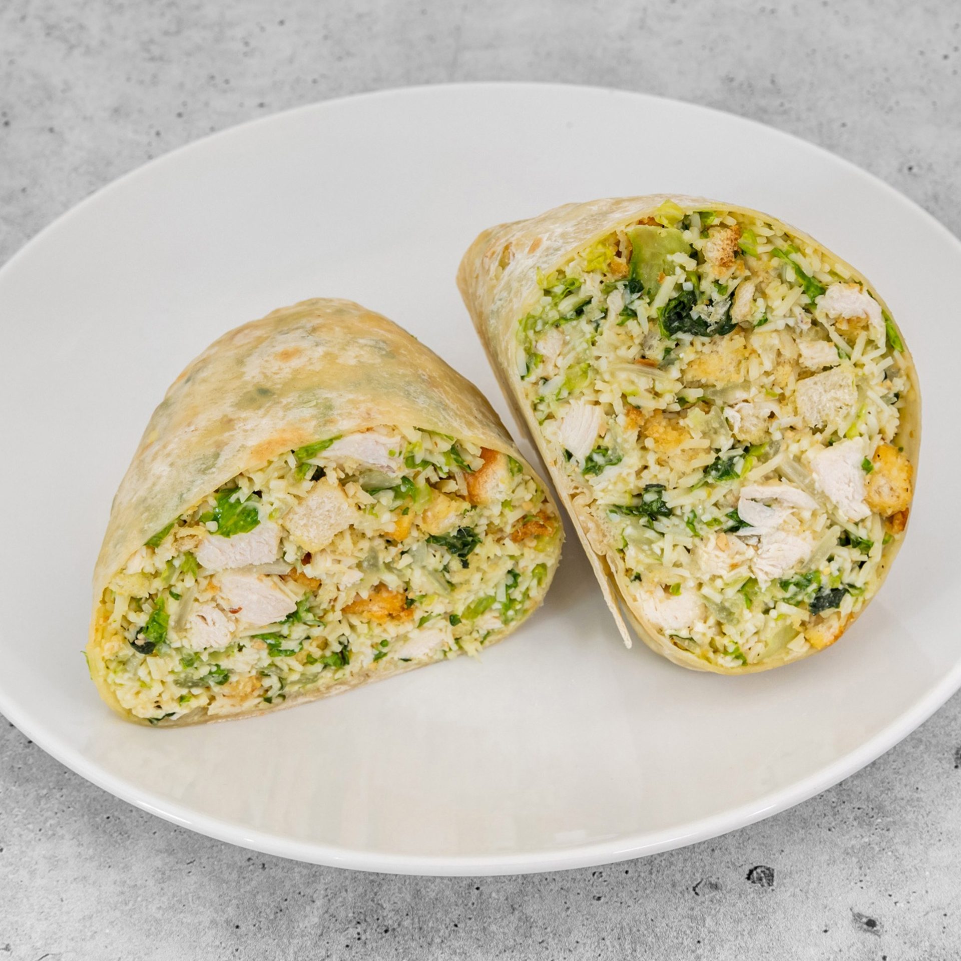 The Chicken Caesar Salad Wrap