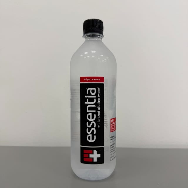Essentia Water.